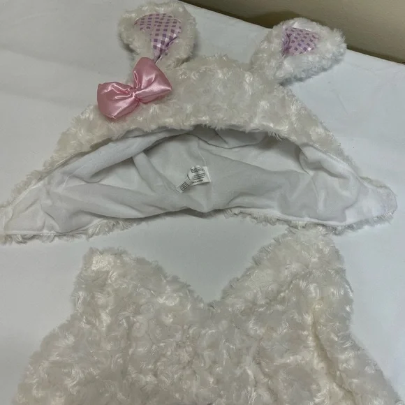Lamb Sheep Costume Dress and Hat Size 12-24 months toddler kids - Picture 7 of 12